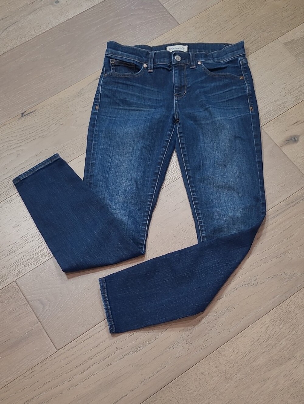 EUC Madewell Skinny Skinny Jeans Women's sz 27 Low Rise Skinny Leg Denim Jeans